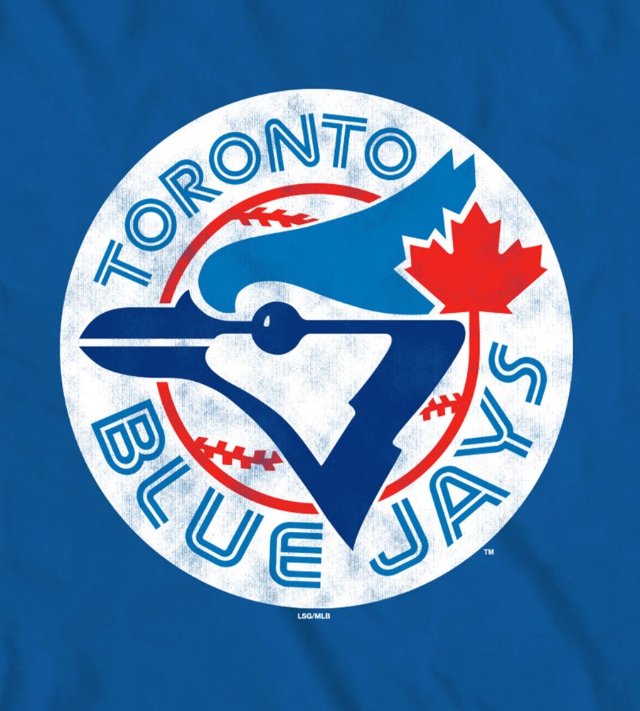 Tops Sports License | Toronto Jays Mlb Graphic Tee Blue