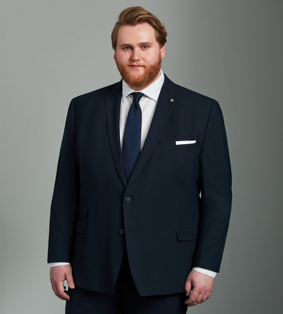 Dresswear Hechter Paris | Modern Fit Dh-Xtech Ultimate Performance Suit Navy