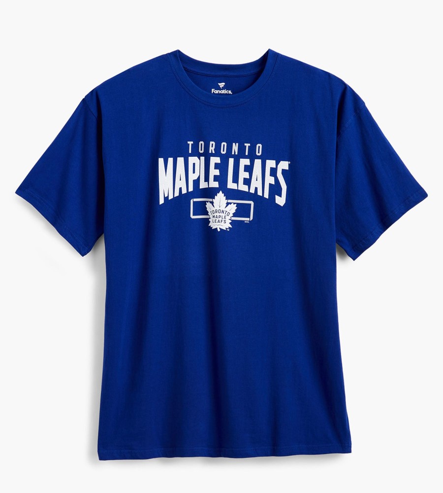 Tops Sports License | Toronto Maple Leafs Nhl Graphic Tee Blue