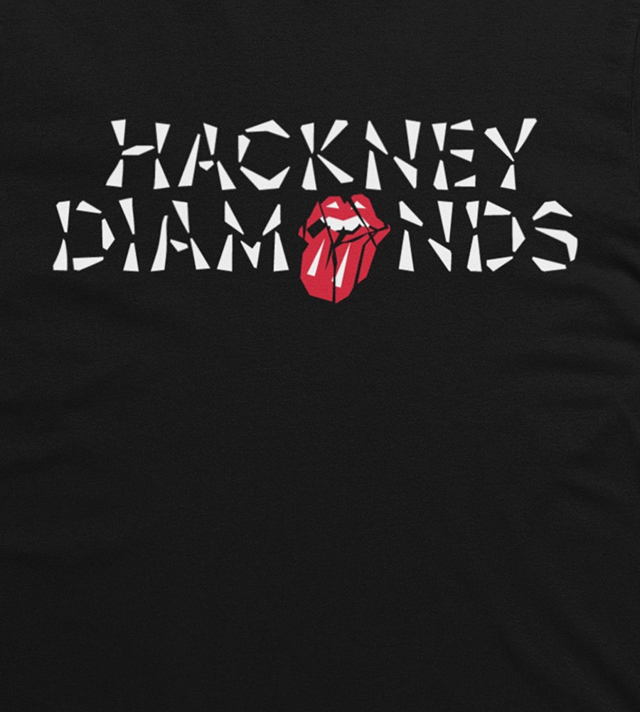 Tops Licensed | Rolling Stones Graphic Tee Black