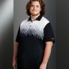 Activewear NXT Nortek | Active Gradient Pixel Print Polo Black