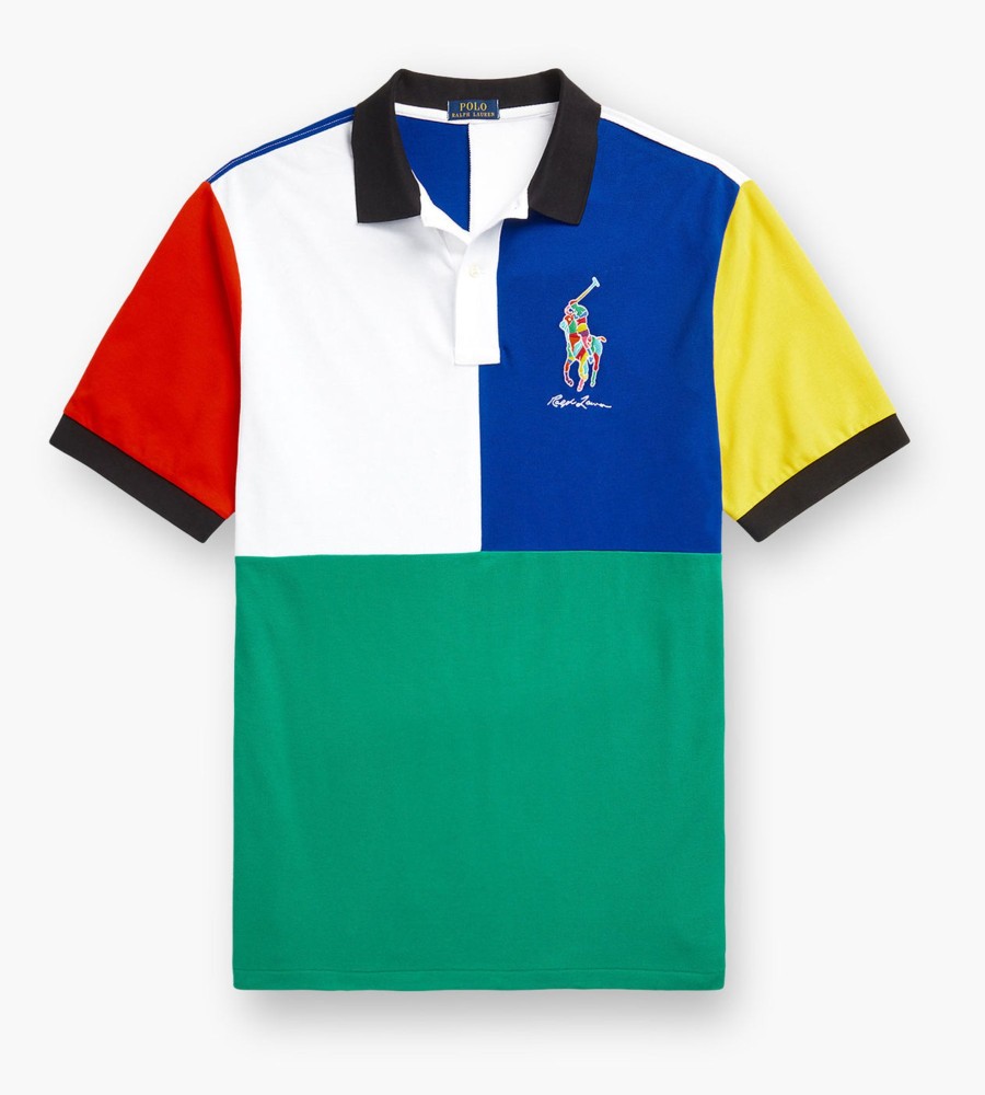 Tops Polo Ralph Lauren | Big Pony Colour-Block Polo Multi