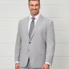 Dresswear Hechter Paris | Modern Fit Dh-Xtech Ultimate Performance Suit Light Grey