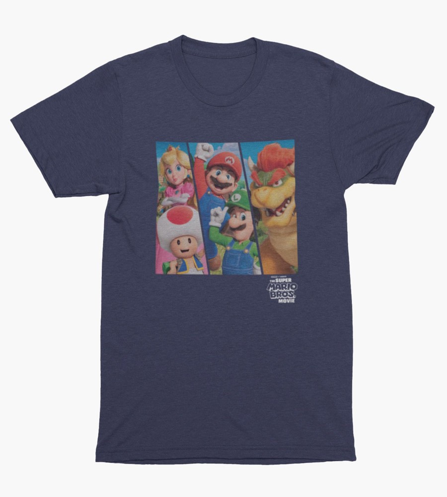 Tops Licensed | Super Mario Graphic Tee Navy