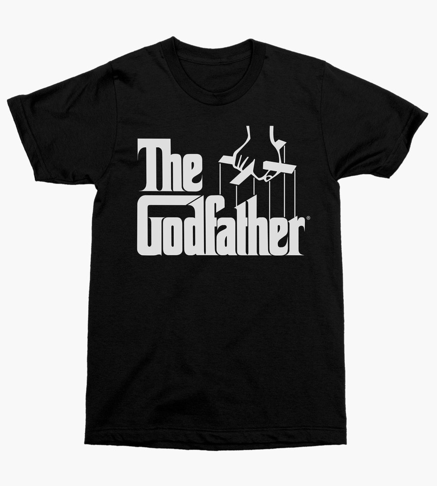 Tops Licensed | The Godfather Graphic Tee Black