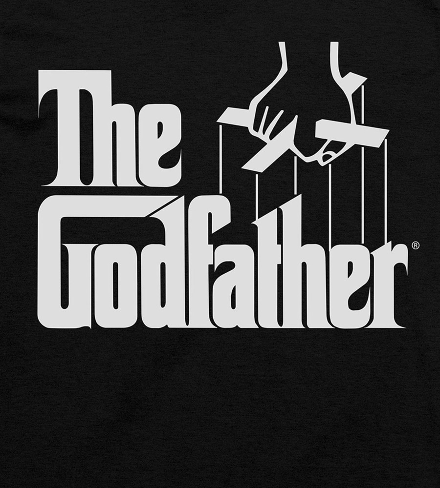 Tops Licensed | The Godfather Graphic Tee Black