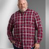 Tops Polo Ralph Lauren | Plaid Oxford Long Sleeve Sport Shirt Red