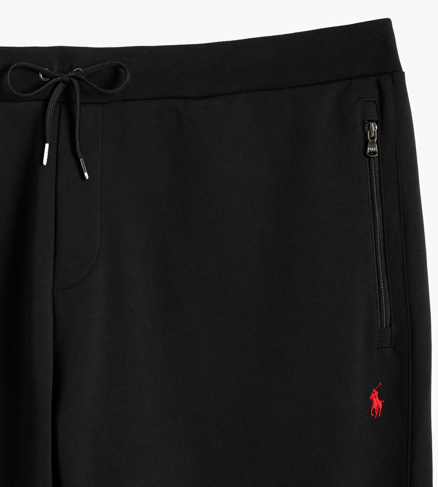 Bottoms Polo Ralph Lauren | Double Knit Track Pants Black