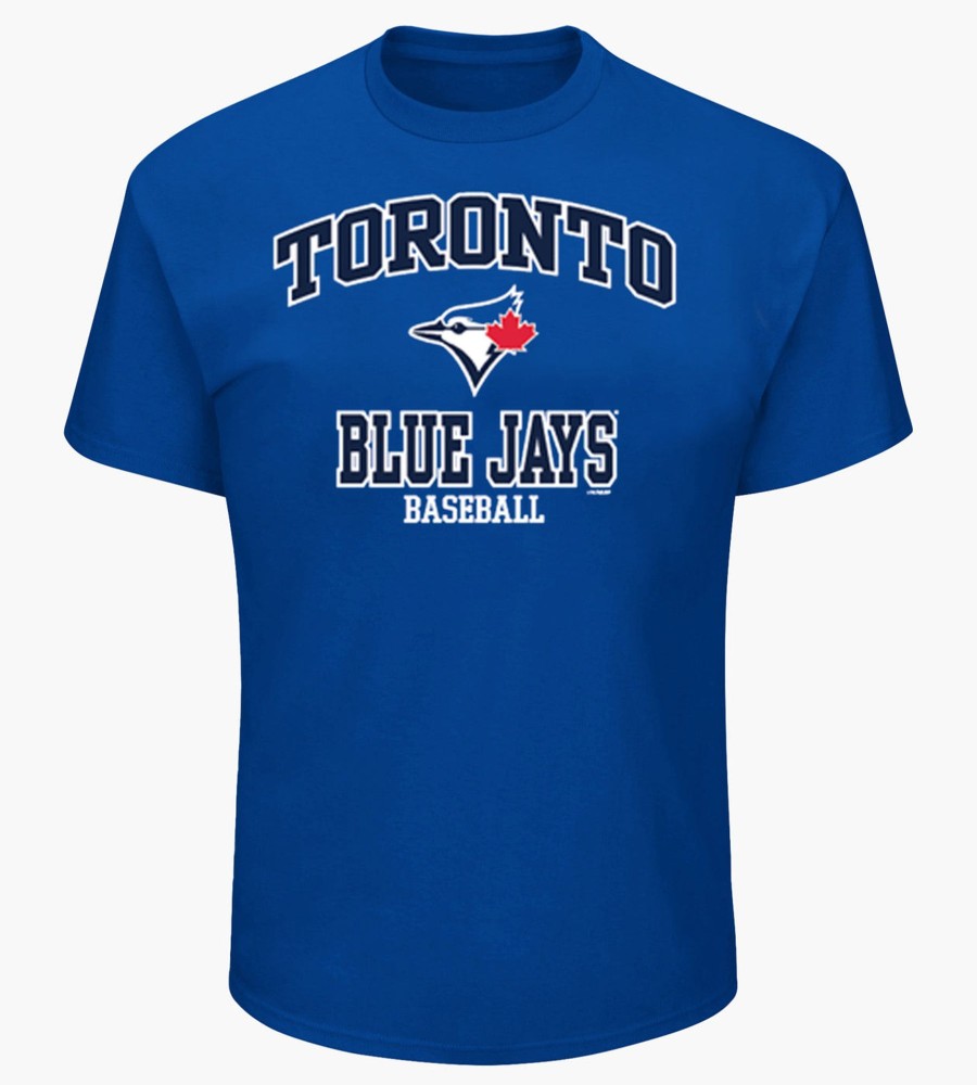 Tops Sports License | Toronto Jays Mlb Graphic Tee Blue