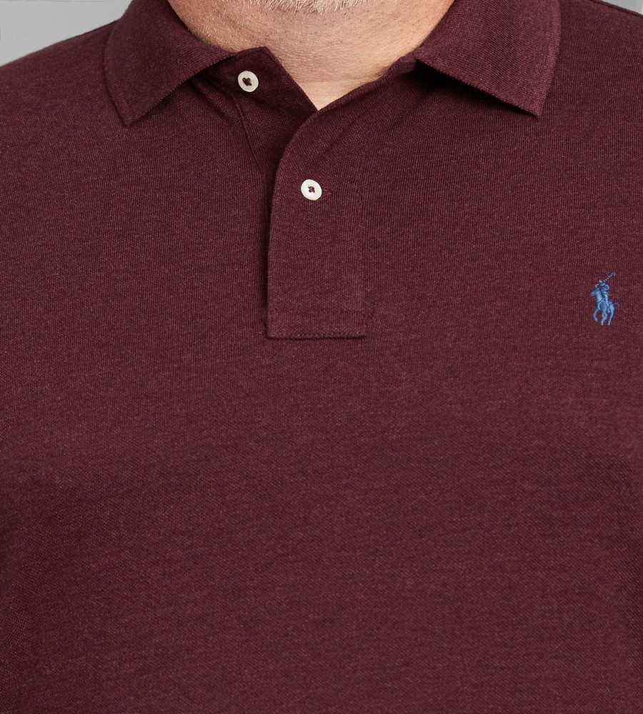 Tops Polo Ralph Lauren | Mesh Polo Wine