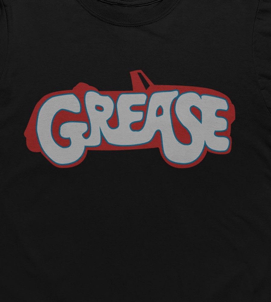 Tops Licensed | Grease Graphic Tee Black